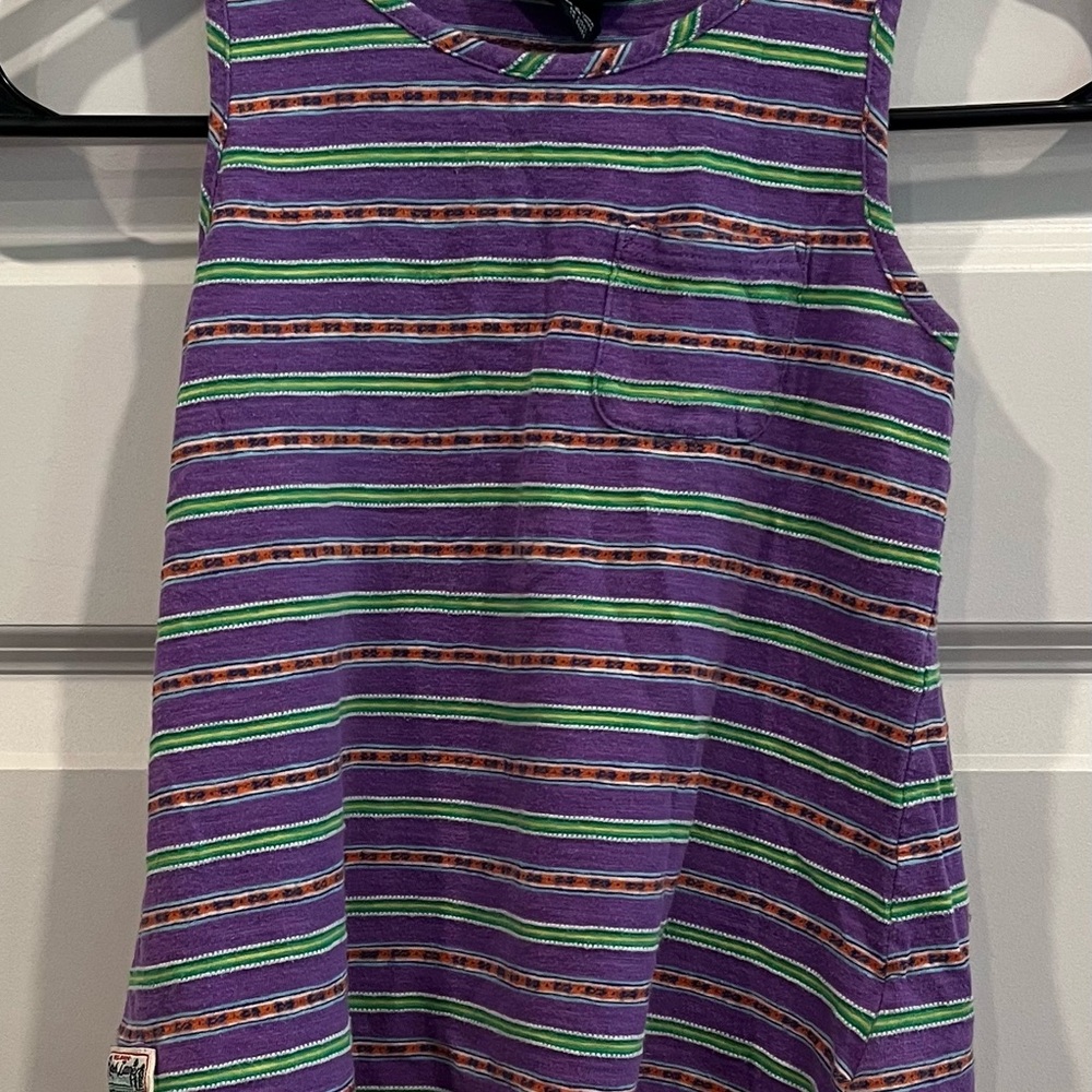 Ralph Lauren Purple Striped Tank Top GUC